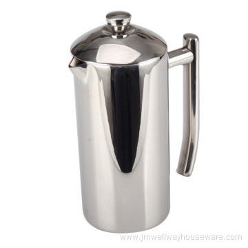 French Press Coffee Maker With Stainless Steel Screen